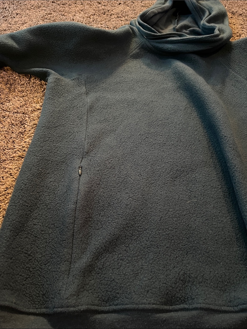 ALO Yoga Men's Crewneck Hoodie in Deep Forest Green small? Zipper pockets. - Picture 7 of 9